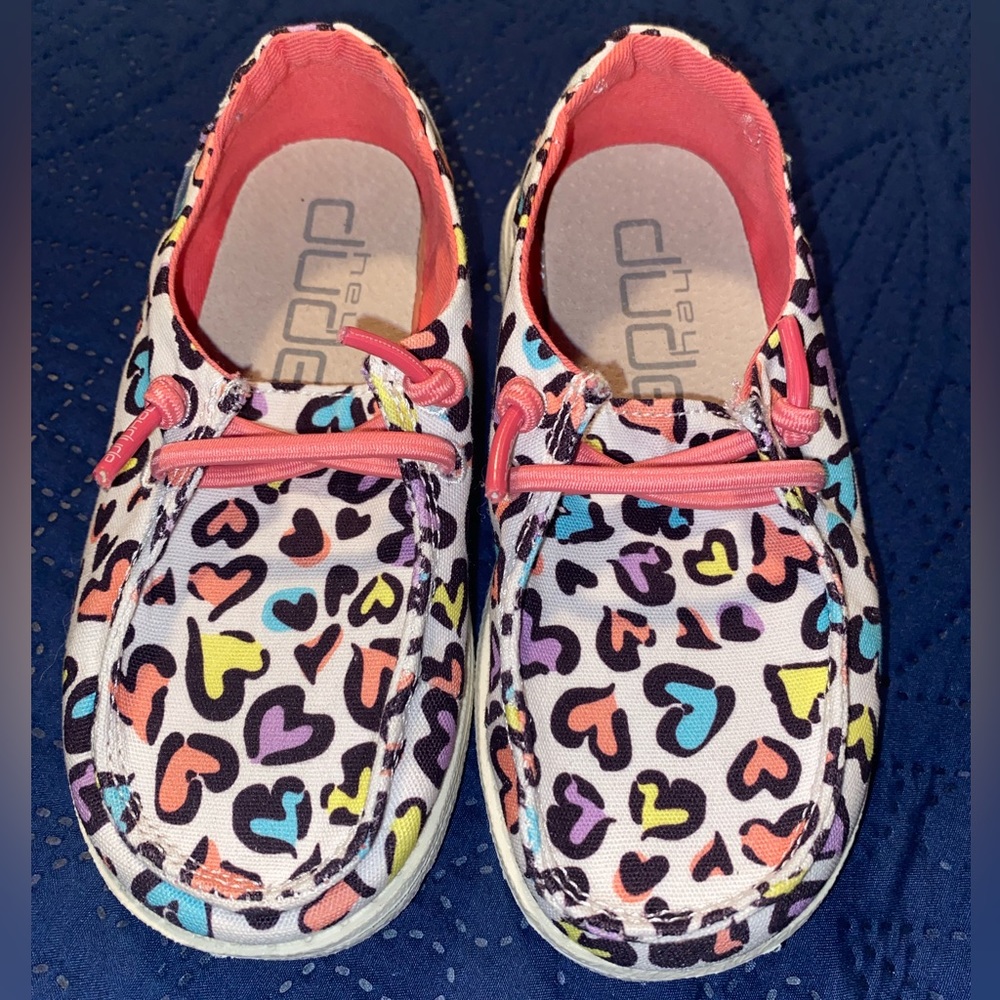 Hey Dude Youth Wendy Hearts Shoes